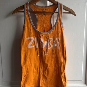 Zumba Fitness Yellow Tank Top